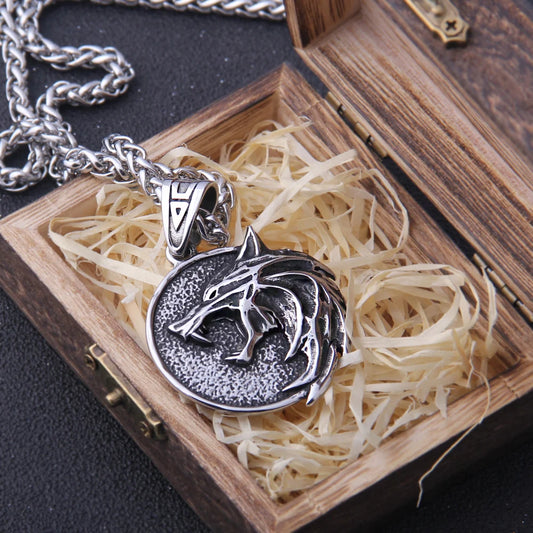 The Witcher Wolf Pendant