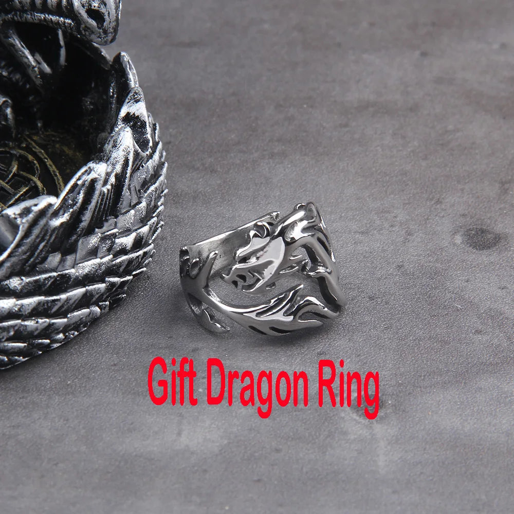 Dragon Waterfall Incense Burner + Free Ring