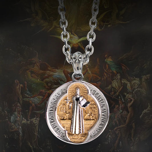 Catholic Saint Benedict Crucifix Pendant