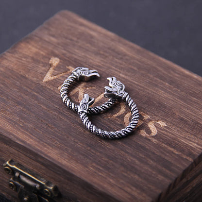 Viking Dragon Totem Statement Ring