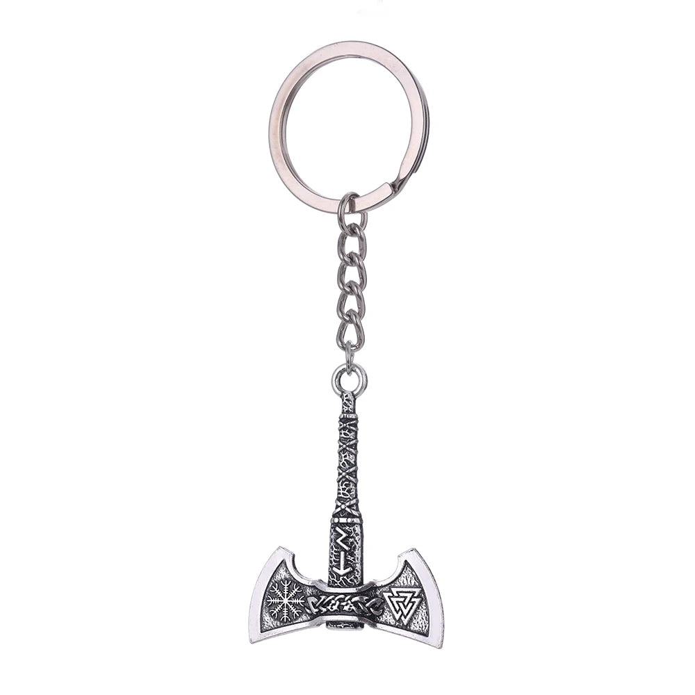 Dreamtimes Viking Axe Pendant Keychain