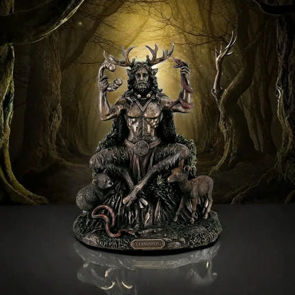 Cernunnos Horned God of the Forest Figurine