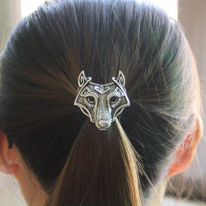 Viking Celtic Wolf Ponytail Hair Ties