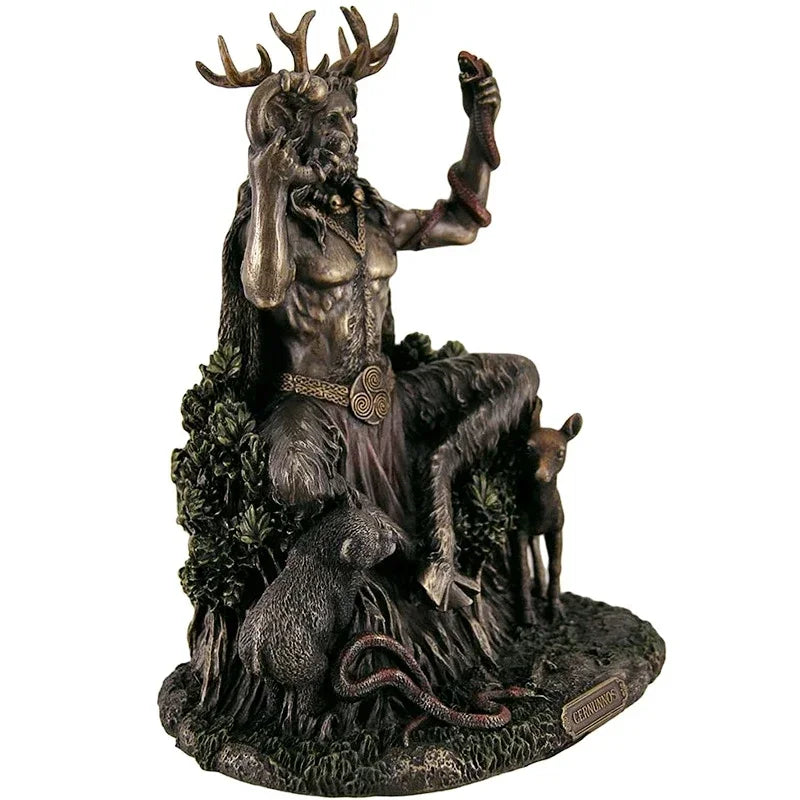 Cernunnos Horned God of the Forest Figurine