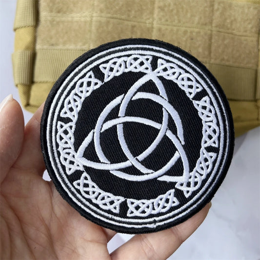 Celtic Triquetra Embroidered Tactical Patch