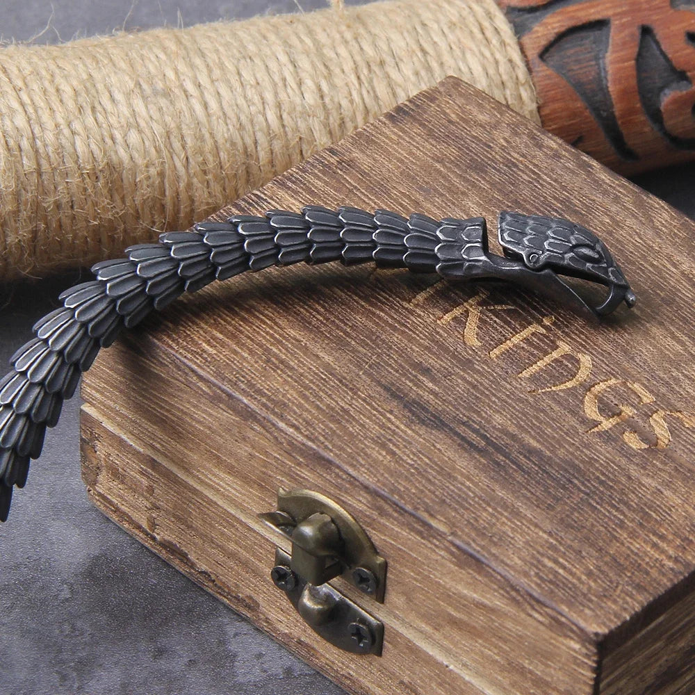 Ouroboros Snake Chain Bracelet