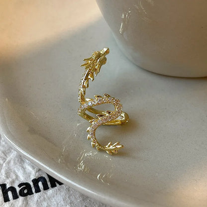 Elegant Dragon Ear Cuff Earring