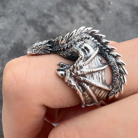 Viking Dragon Ring