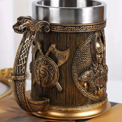 Thor & Odin Viking Tankard