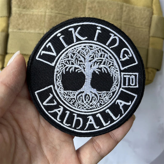 Viking Tree of Life Embroidered Tactical Patch