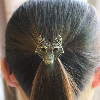 Viking Celtic Wolf Ponytail Hair Ties