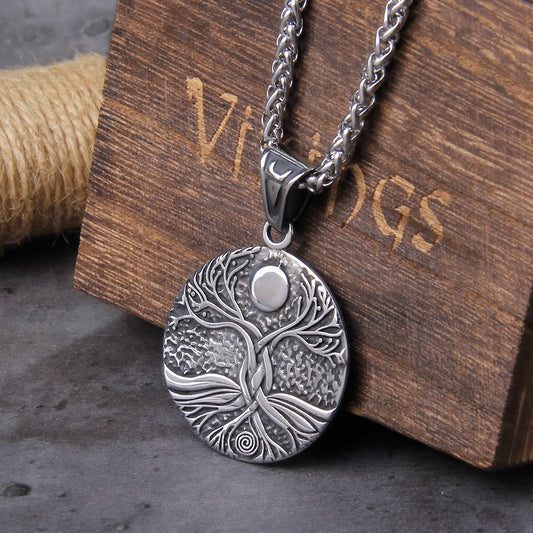 Yggdrasil Tree of Life Amulet Necklace