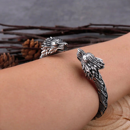 Dragon Head Cuff Bracelet