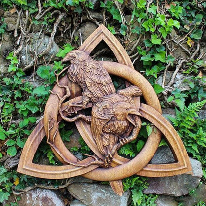 Norse Pagan Odin’s Ravens Wall Hanging Decor