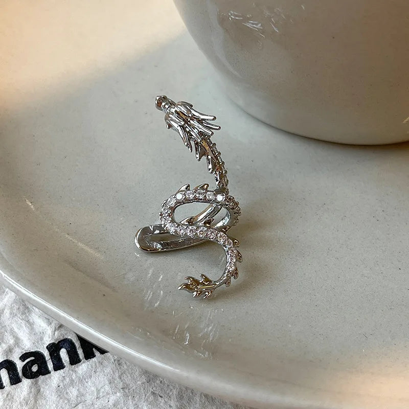 Elegant Dragon Ear Cuff Earring