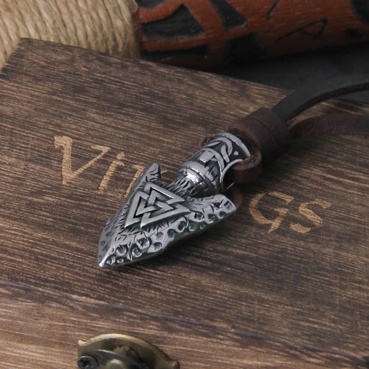 Helme Of Awe Viking Spear Pendant