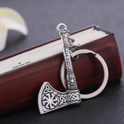 Dreamtimes Viking Axe Pendant Keychain