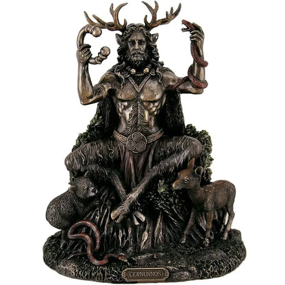 Cernunnos Horned God of the Forest Figurine