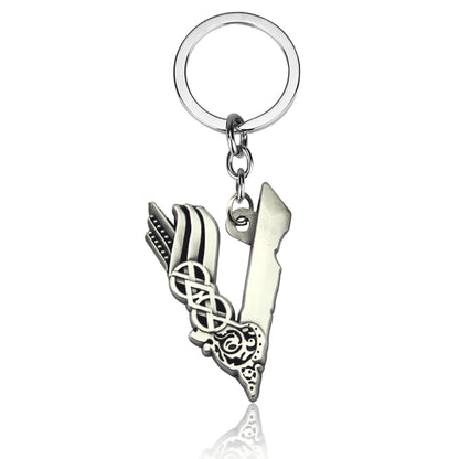 Viking Legend Metal Keychain