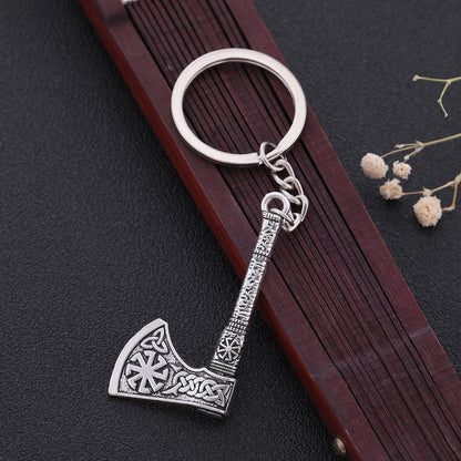 Dreamtimes Viking Axe Pendant Keychain