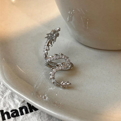 Elegant Dragon Ear Cuff Earring