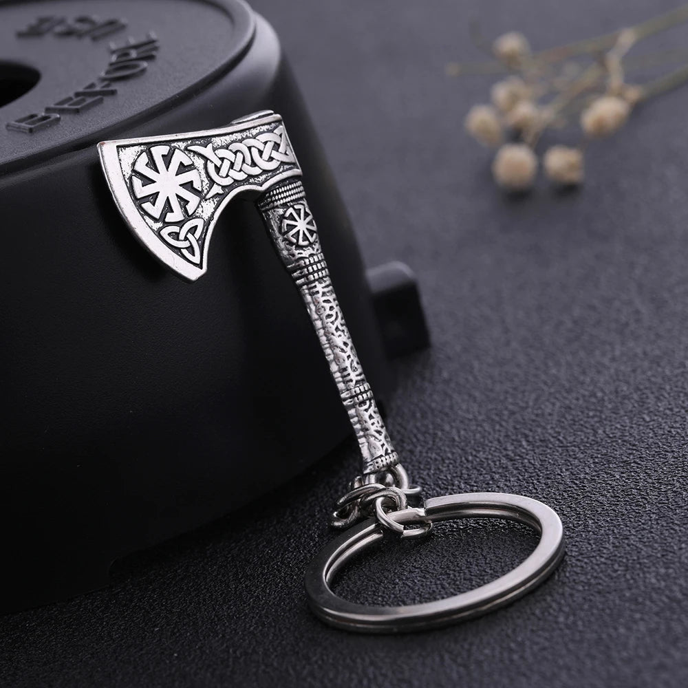 Dreamtimes Viking Axe Pendant Keychain