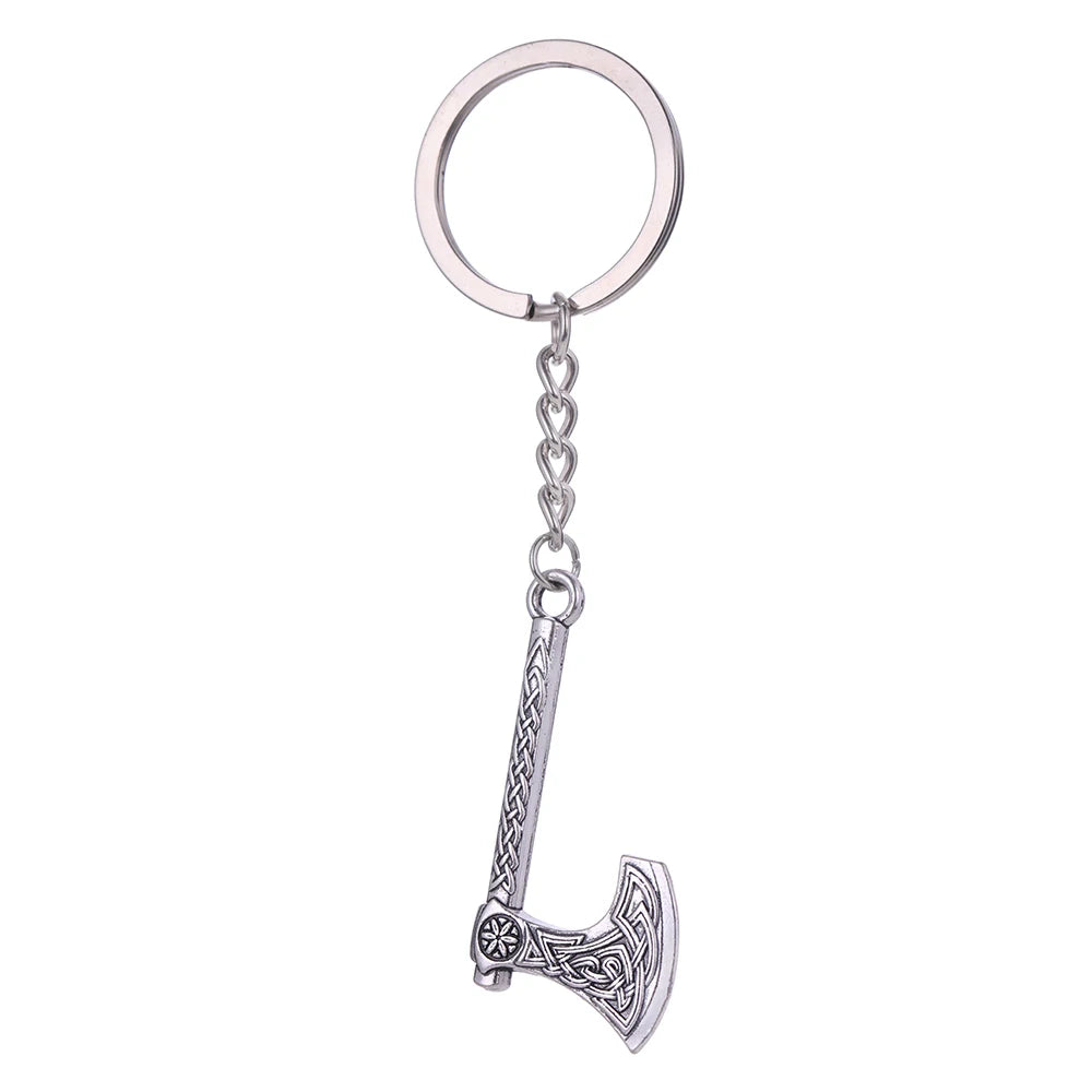 Dreamtimes Viking Axe Pendant Keychain