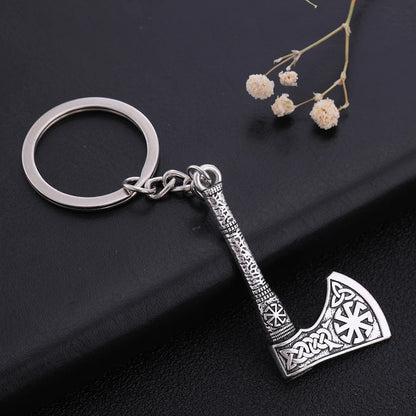 Dreamtimes Viking Axe Pendant Keychain