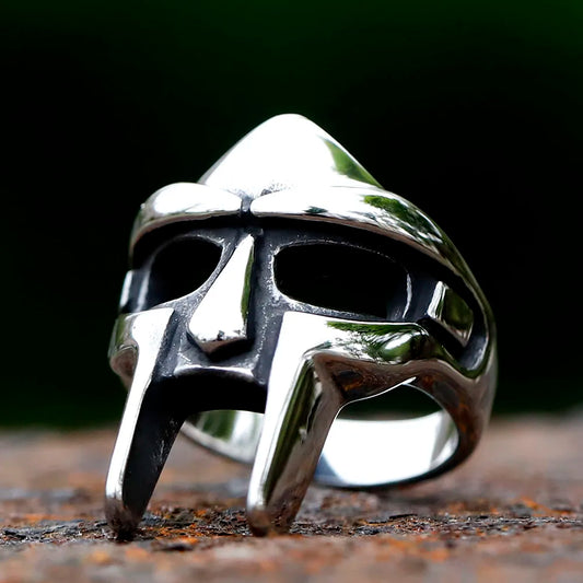 MF Doom Mask Ring